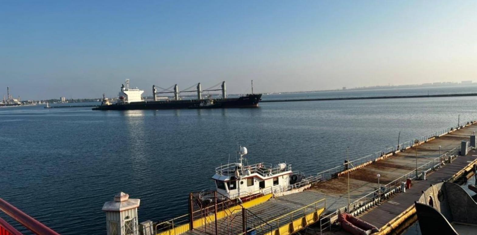 Первое судно из каравана с украинским зерном уже прибыло в Стамбул, - Hurriyet
