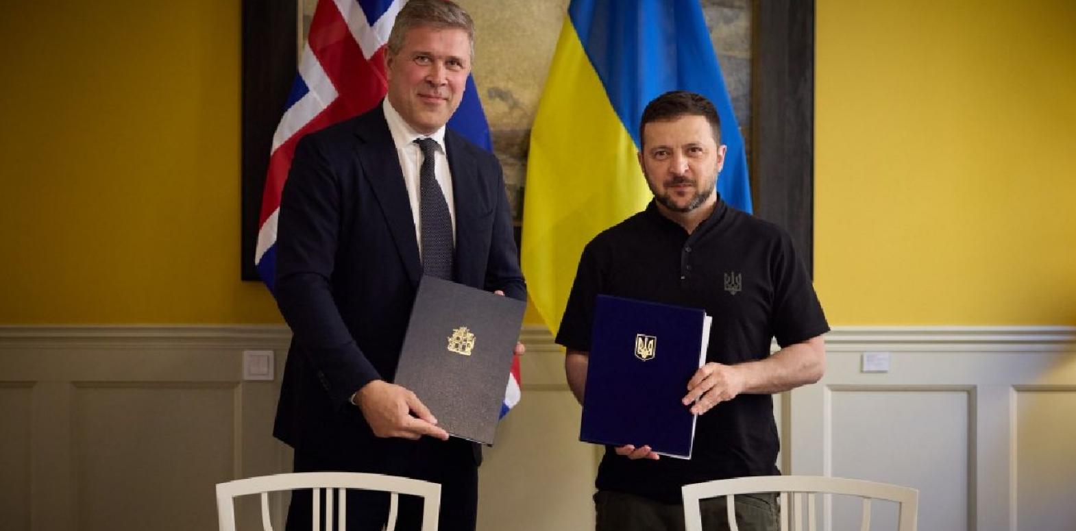 Украина и Исландия заключили соглашение о гарантиях безопасности