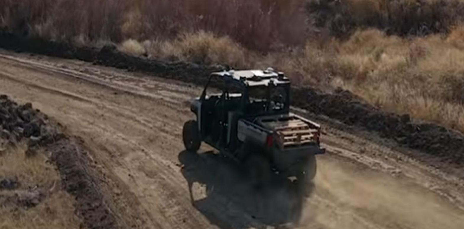 ВСУ используют американские вездеходы Lancer с Starlink