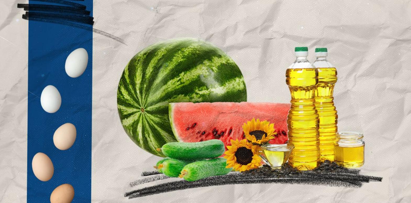 Цены на базовые продукты в Украине: обзор на 7 августа