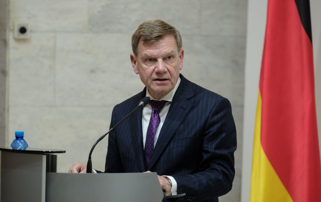 Глава МИД Германии прибыл в Киев перед Днем независимости