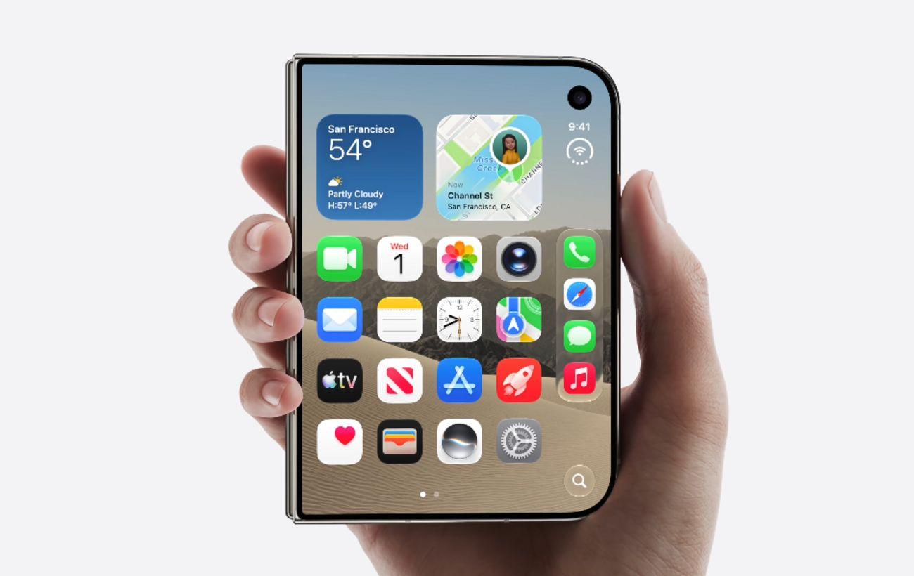 iPhone Duo: скрытая камера, матовый экран и другие фишки