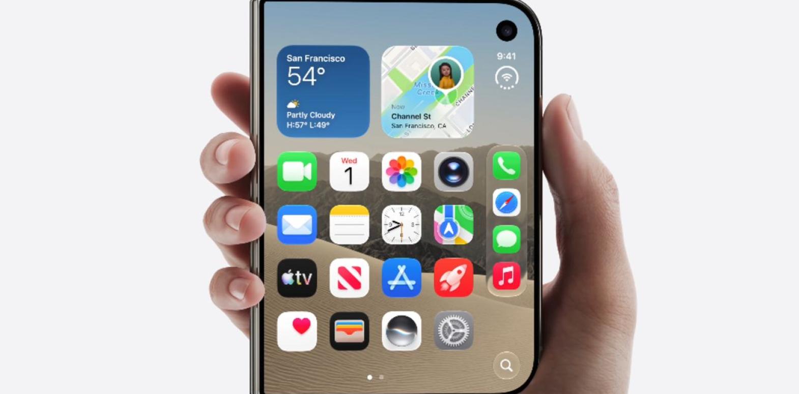 iPhone Duo: скрытая камера, матовый экран и другие фишки