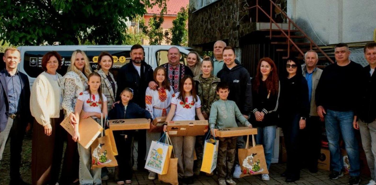 Defense tech company 'General Cherry' aided Mariupol veteran's large family