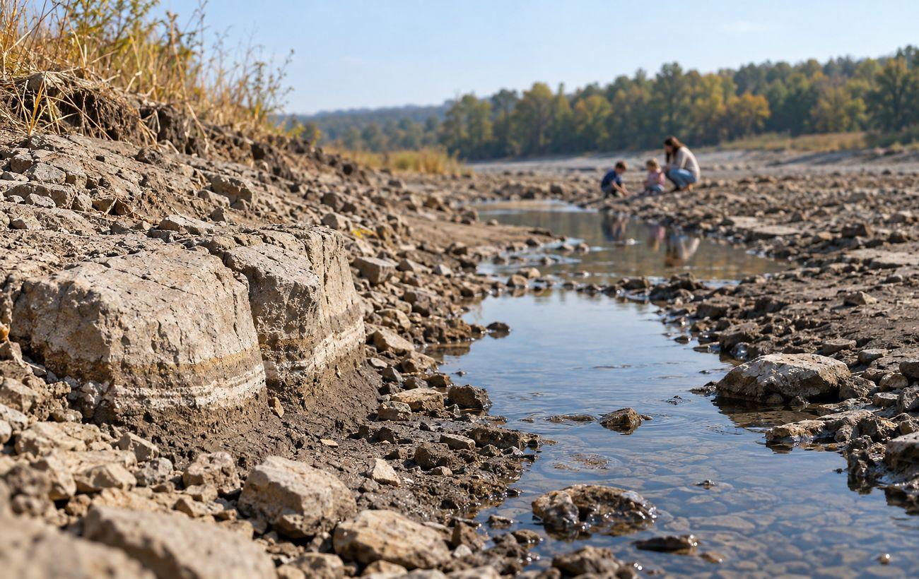 Гидрологическая засуха в Украине: реки теряют воду