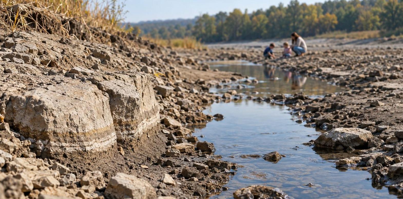 Гидрологическая засуха в Украине: реки теряют воду