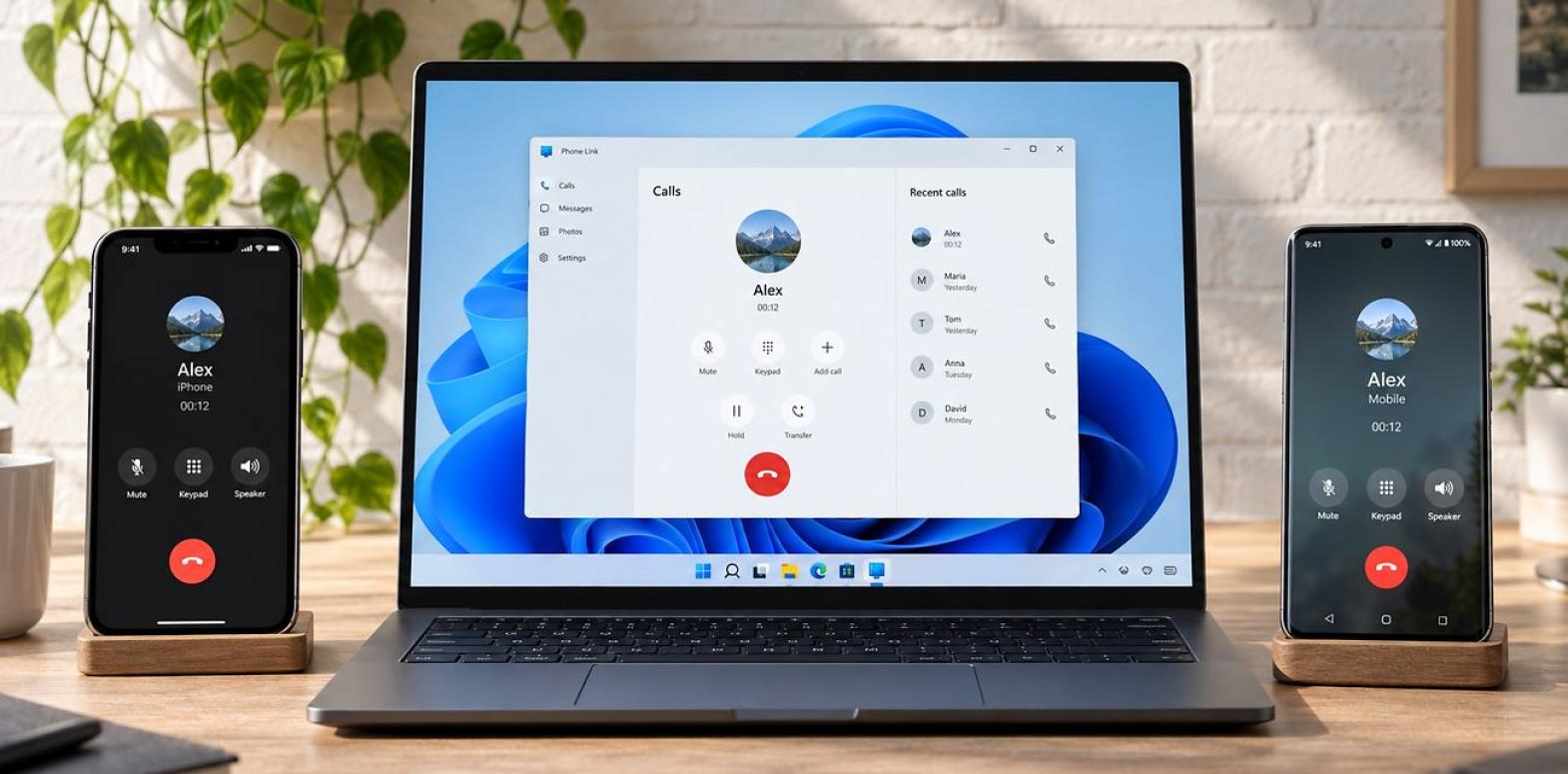 Звонки с ПК: как подключить iPhone и Android к Windows 11