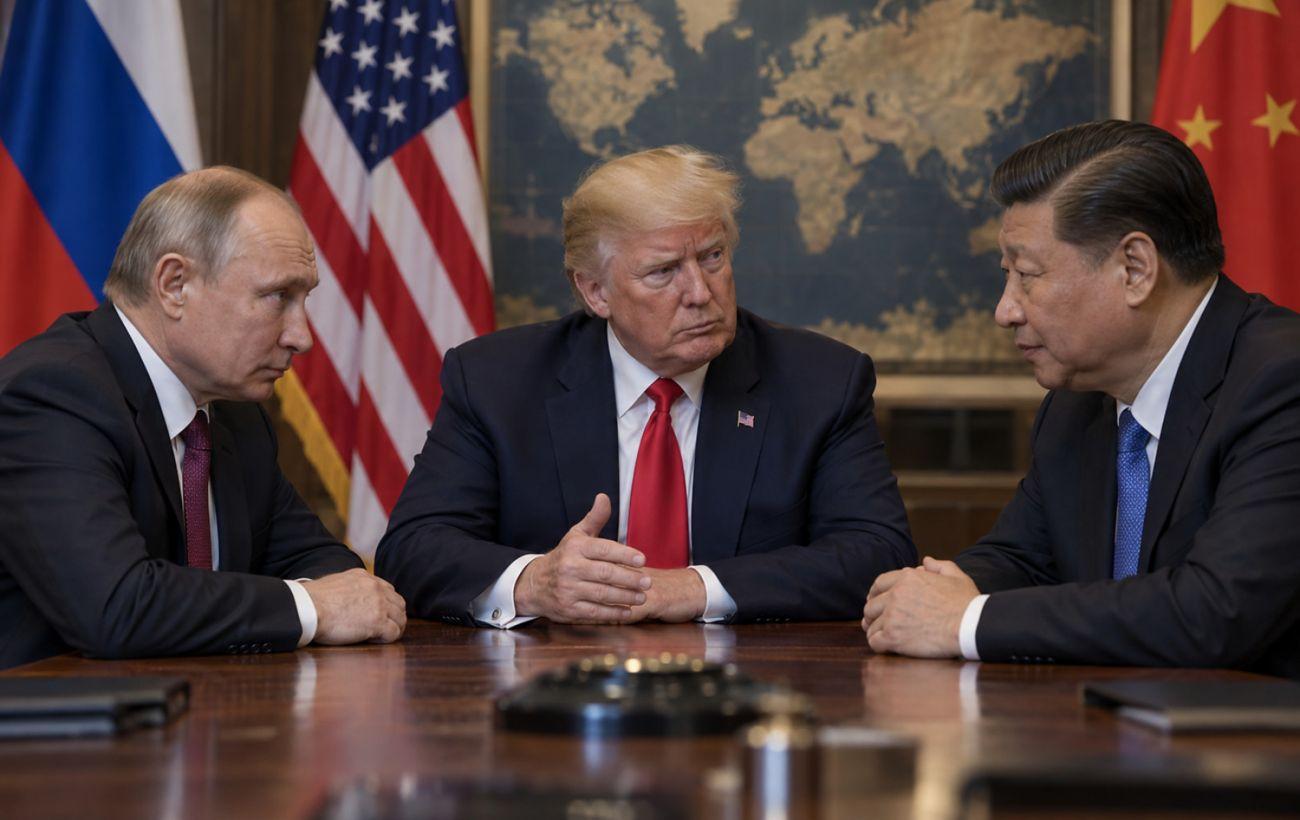 Кремль: встреча Путина, Трампа и Си Цзиньпина не решит украинский кризис