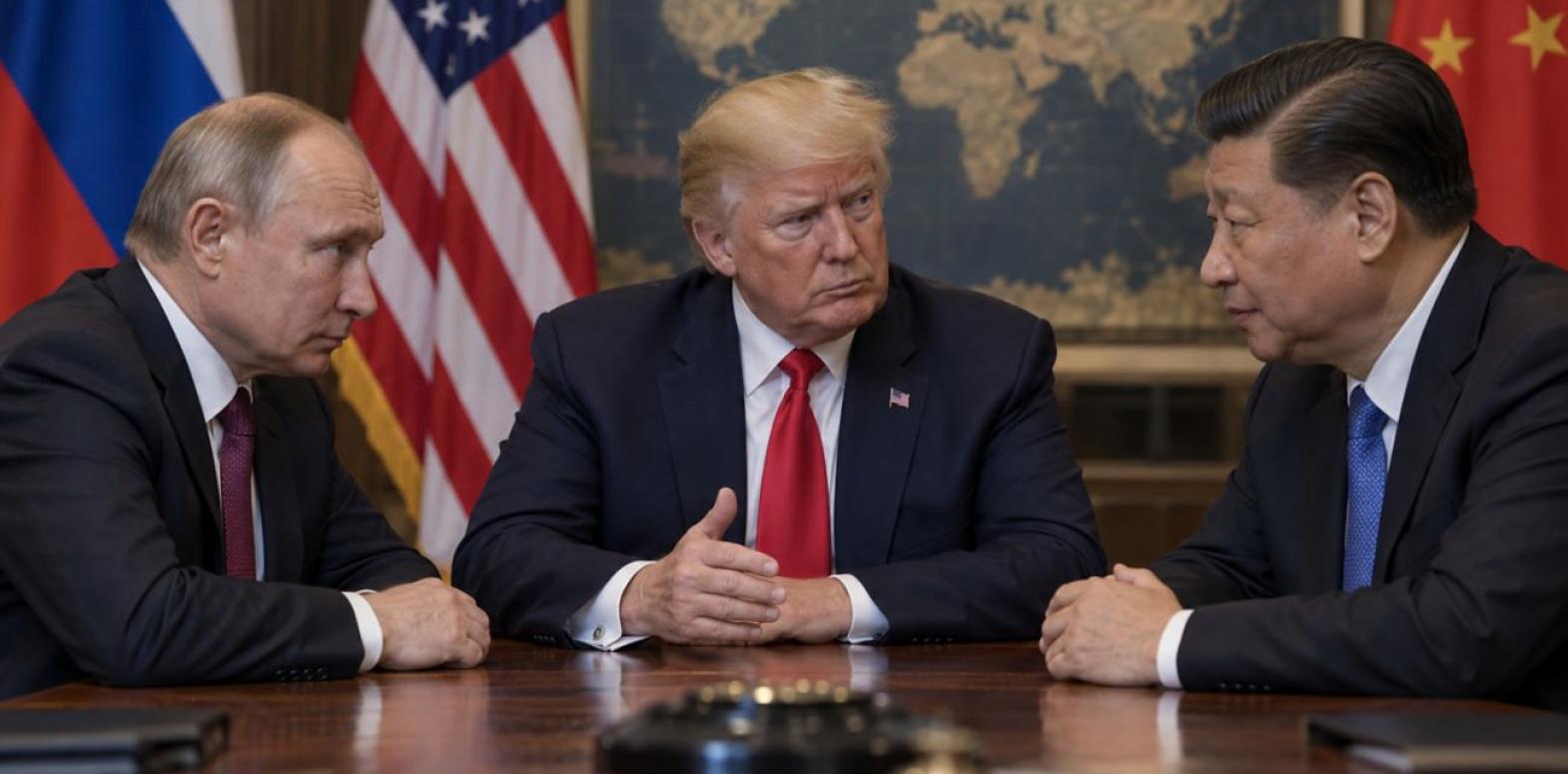 Кремль: встреча Путина, Трампа и Си Цзиньпина не решит украинский кризис