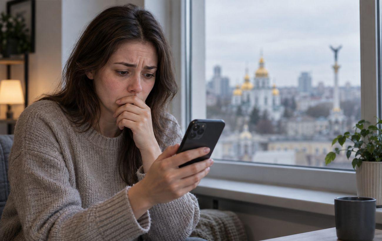Сбой в системе оповещения о тревоге в Киеве