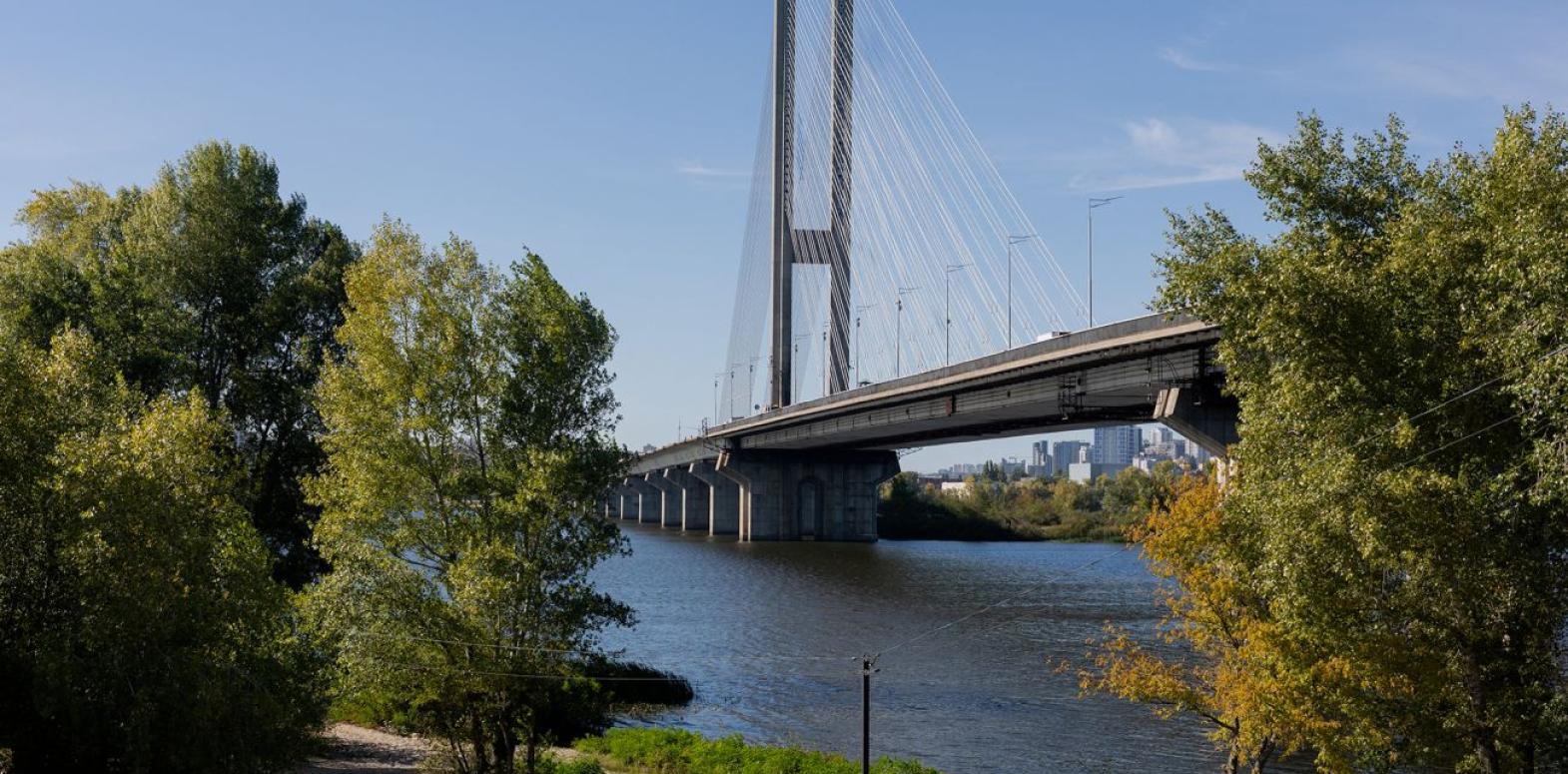 Южный мост в Киеве откроют для автобусов 31 октября